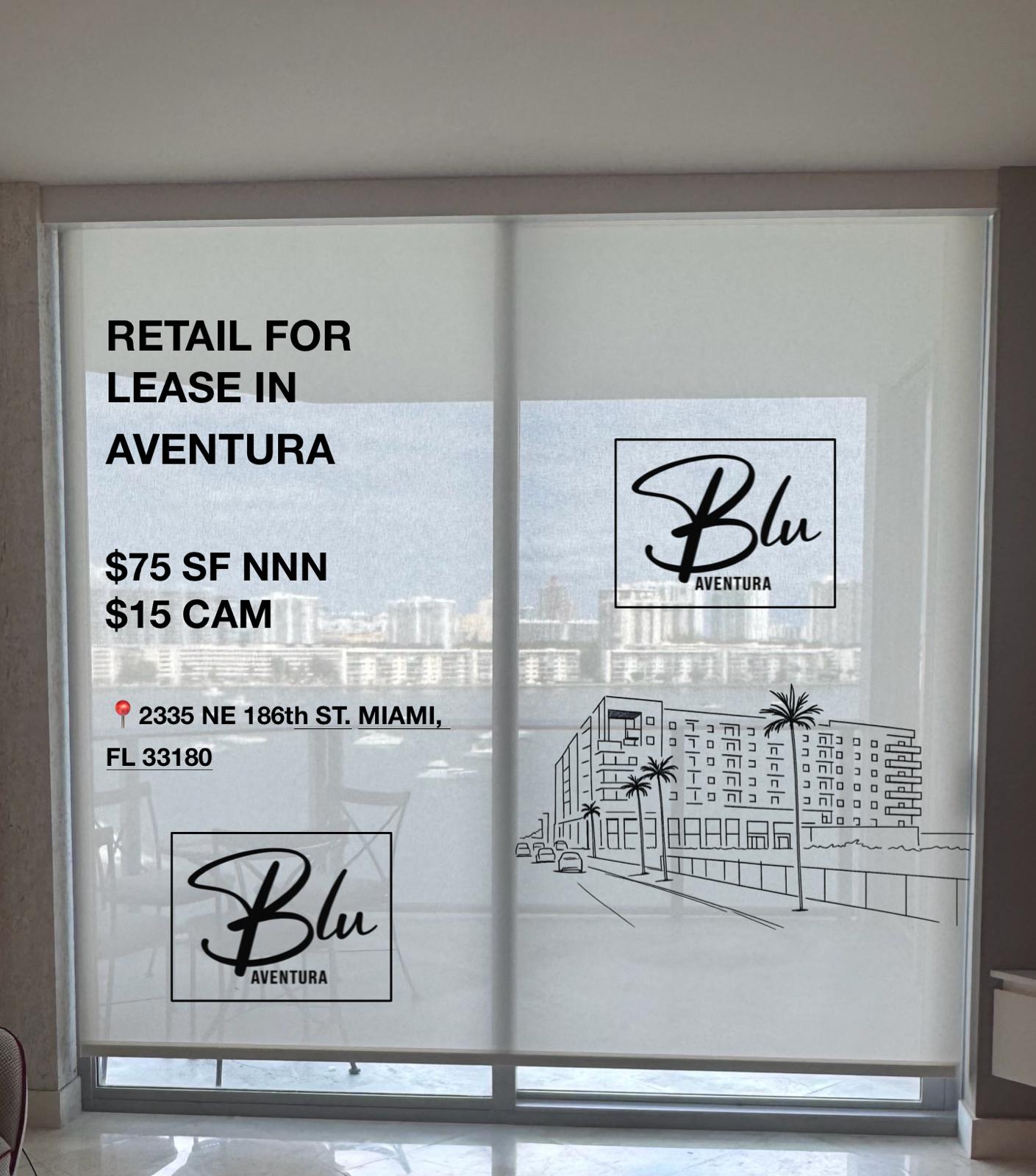 Blu Aventura commercial blinds